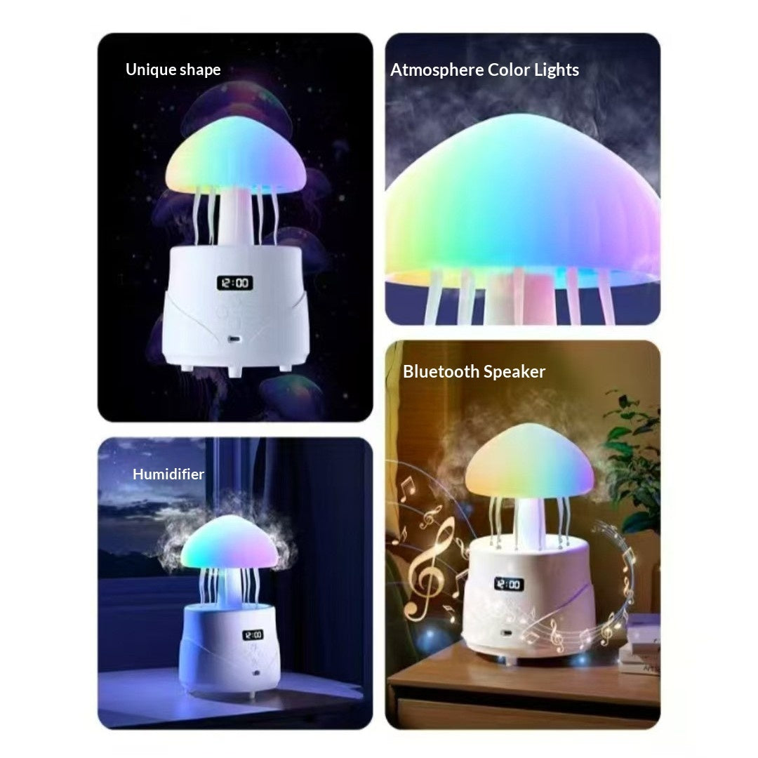 Colorful Rain Cloud LED Humidifier Lamp