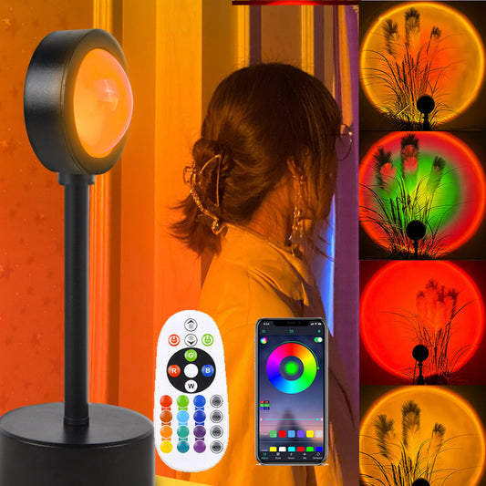 RGB Sunset Projection Lamp with Color Filters