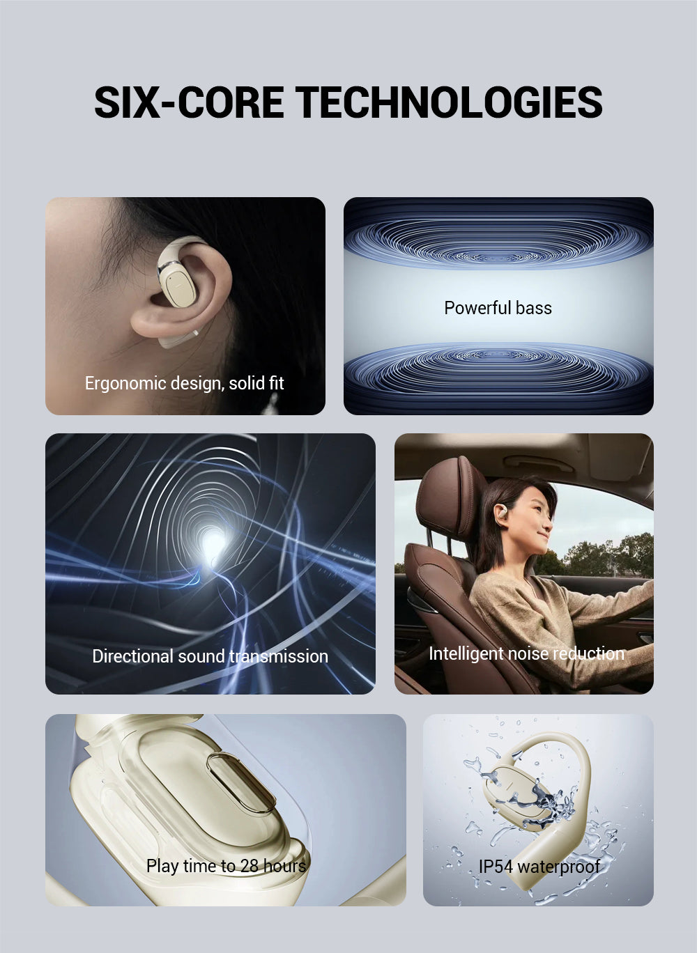 Wireless Bluetooth Earbuds with Charging Case – Hi-Fi Sound