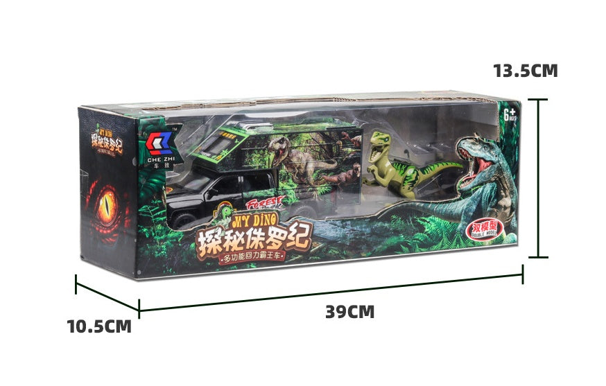 Alloy toy transport vehicle