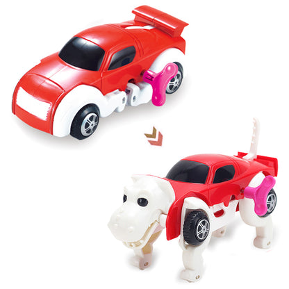 Wind-up deformation toy