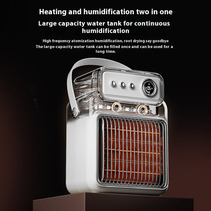 2-in-1 Portable Heater & Humidifier (1200W)