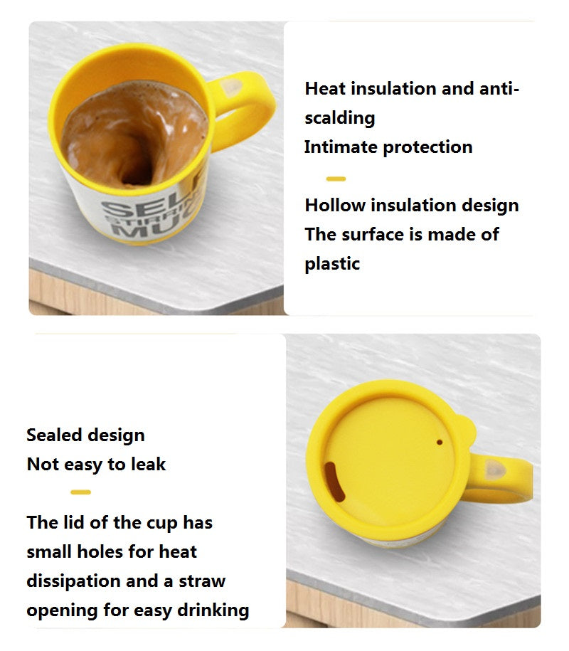 Automatic Self-Stirring Coffee Mug