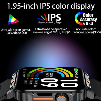 “L81 Outdoor Smartwatch with Bluetooth Call & Fitness Tracker”