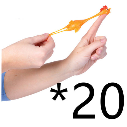 Catapult Launch Rubber Catapulted Chicken Toys