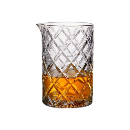 Crystal Whiskey Glass – Elegant Old Fashioned Drinking Tumbler