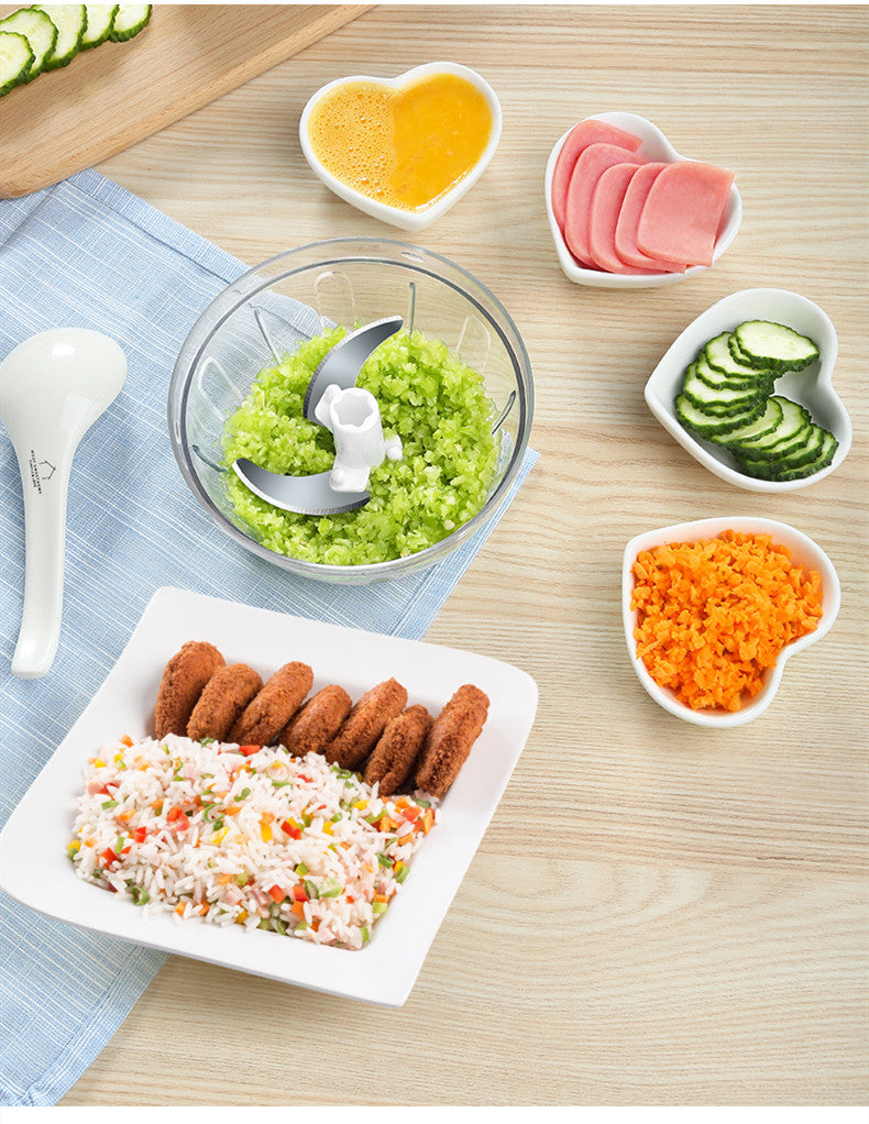 Manual Ginger Garlic Chopper – Mini Food Cutter for Quick Prep