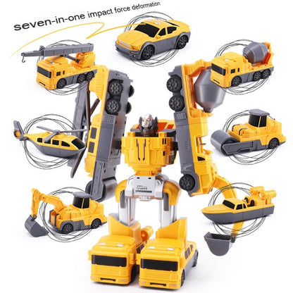 Children's Magnetic Inertia Variety Toy Robot
