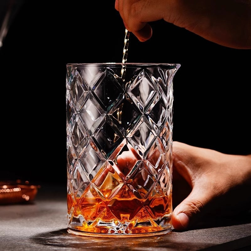 Crystal Whiskey Glass – Elegant Old Fashioned Drinking Tumbler