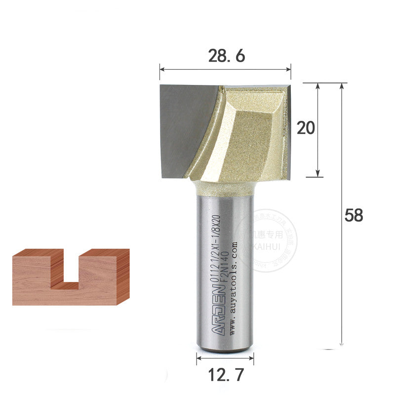 Gong Knife, Cutting Knife, Woodworking Clear Knife, Slotting Big Flat Knife