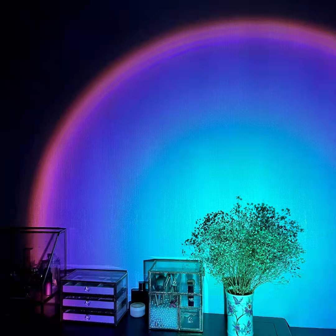 Romantic Sunset Lamp for Bedroom & Photography
