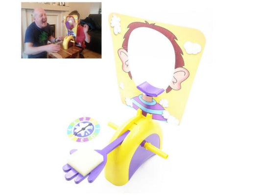 Pie Face Splash Prank Game Toy