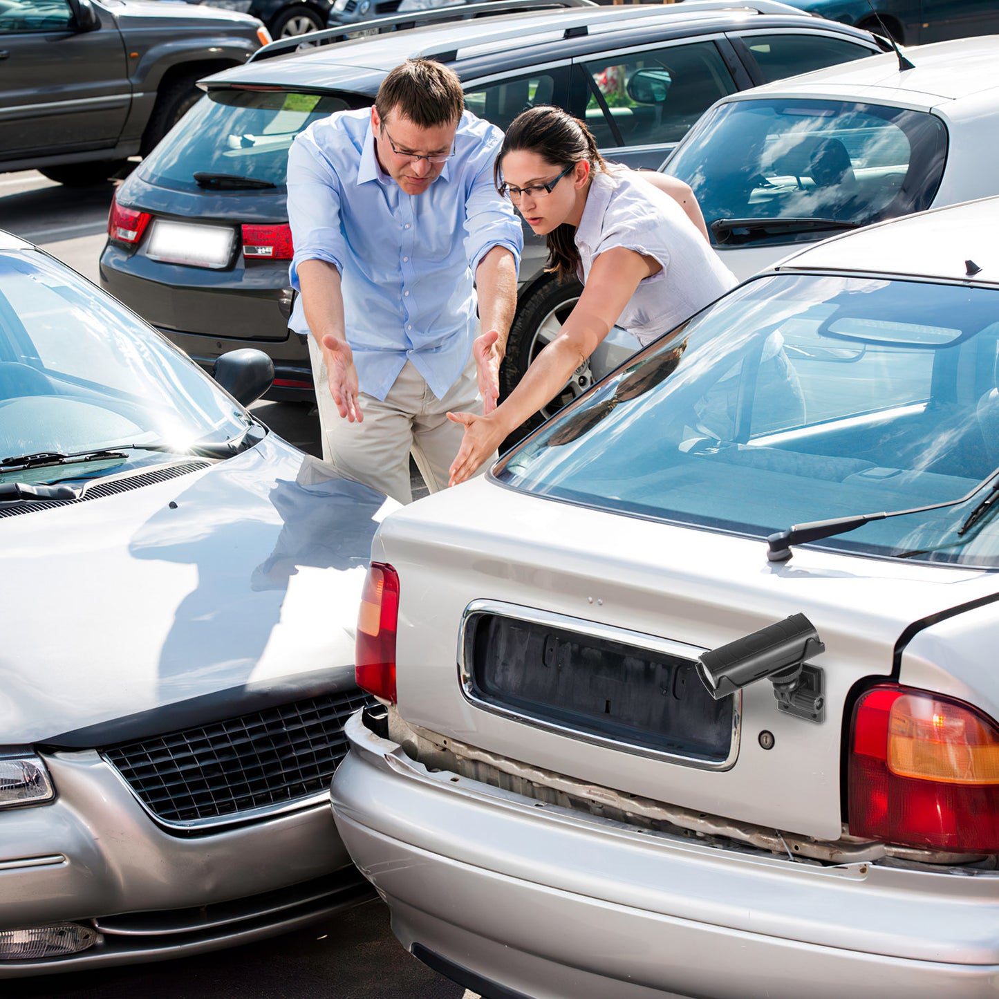 Wireless Car Backup Camera with Night Vision & App Control