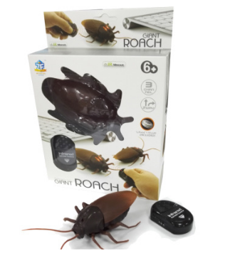 Infrared Remote Control Cockroach Prank Toy – Realistic Scary RC Bug for Fun & Jokes