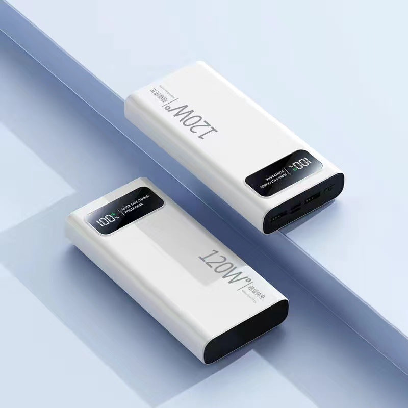 120W Fast Charging 50000mAh Large Capacity Power Bank