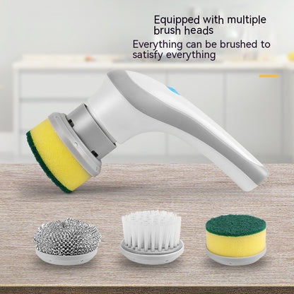 Electric Cleaning Brush 4 In 1 Spinning
