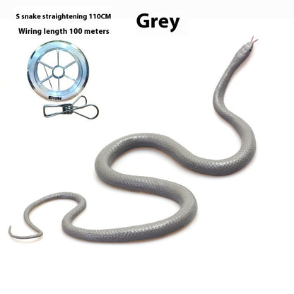 Whole Rubber Snake Chasing Props GolfChasing Props