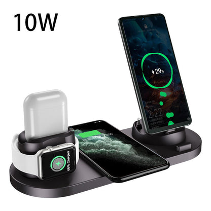 Fast Wireless Charging Station for iPhone, Watch & AirPods