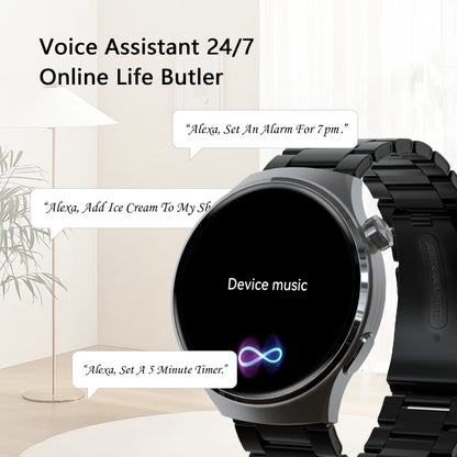 Minimalist Black Analog Wrist Watch