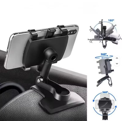 360° Adjustable Car Dashboard Phone Holder