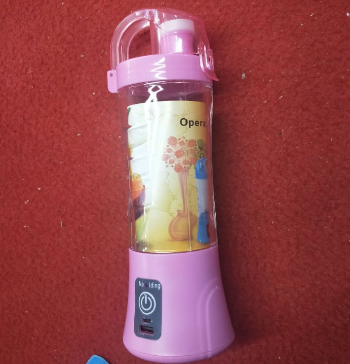 Portable USB Rechargeable Blender Bottle – Mini Personal Juicer for Smoothies & Shakes