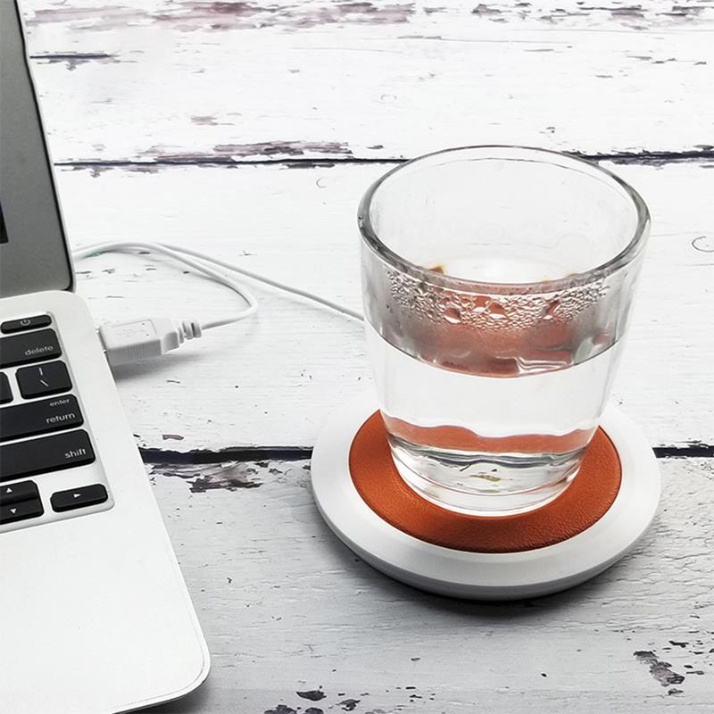 USB Electric Coffee Cup Warmer Pad – Portable Beverage Heater for Coffee, Tea & Milk