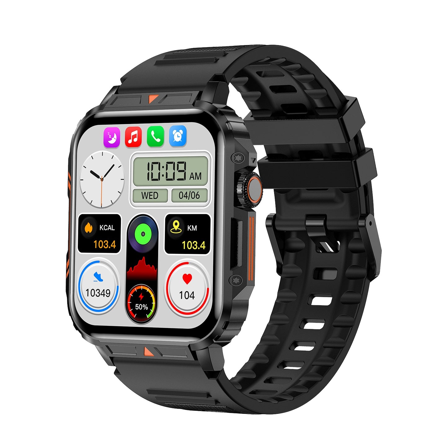 “L81 Outdoor Smartwatch with Bluetooth Call & Fitness Tracker”