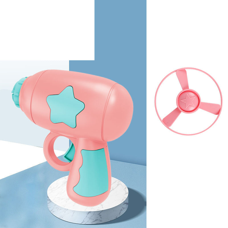 LED Flying Saucer Launcher Party Toy