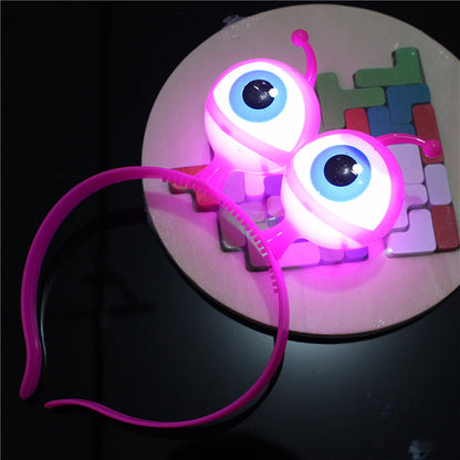 LED Light Up Funny Glasses – Glow Party Kids & Adults