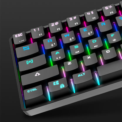 Wsireles Bluetooth Keyboard Colorful PBT