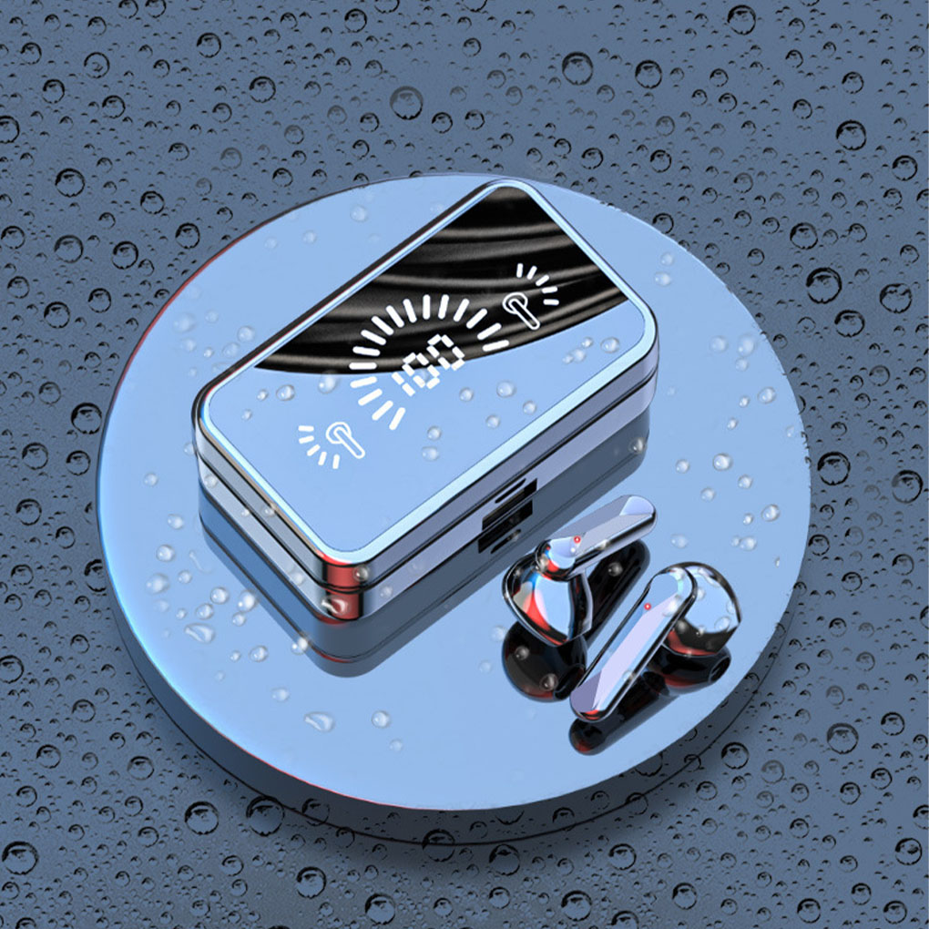 Wireless Bluetooth Earbuds with LED Display – Hi-Fi Stereo