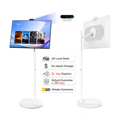 32" Smart Portable Android TV – Full HD with Camera