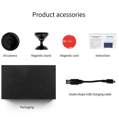 Compact WiFi Indoor Security Cam