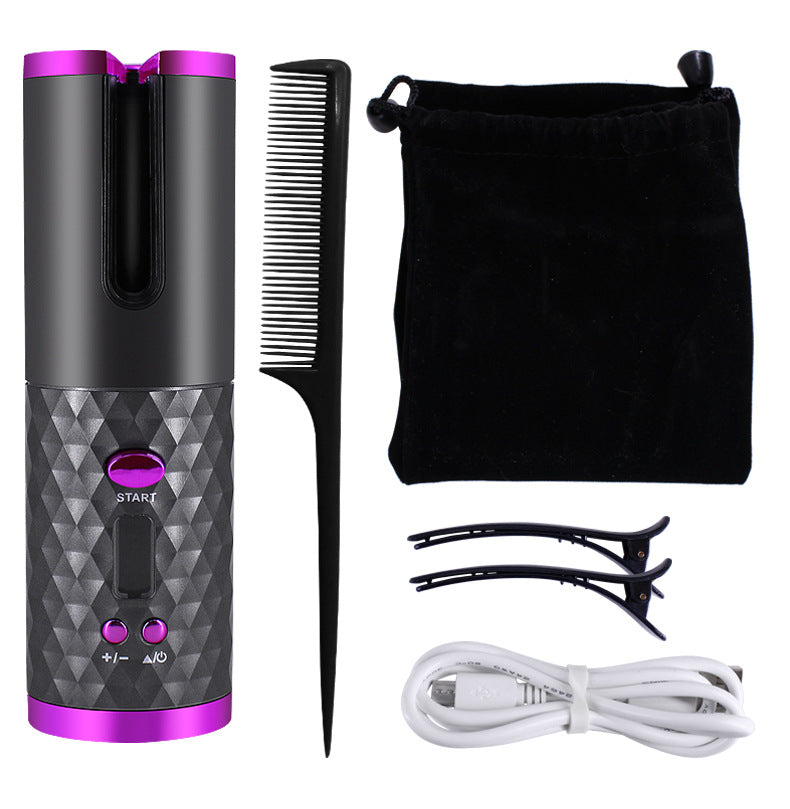 Cordless Automatic Hair Curler – Ceramic Curling Iron