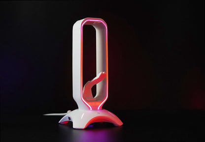 RGB Gaming Headphone Stand with LED Light