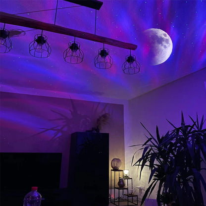 Aurora Borealis Galaxy Star Projector