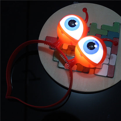 LED Light Up Funny Glasses – Glow Party Kids & Adults