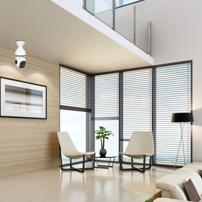 Smart WiFi Light Bulb Camera – 1080P