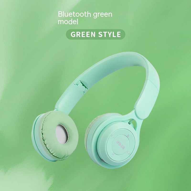 Wireless Bluetooth 5.0 On-Ear Headphones – 40mm Stereo Sound with Long Battery Life