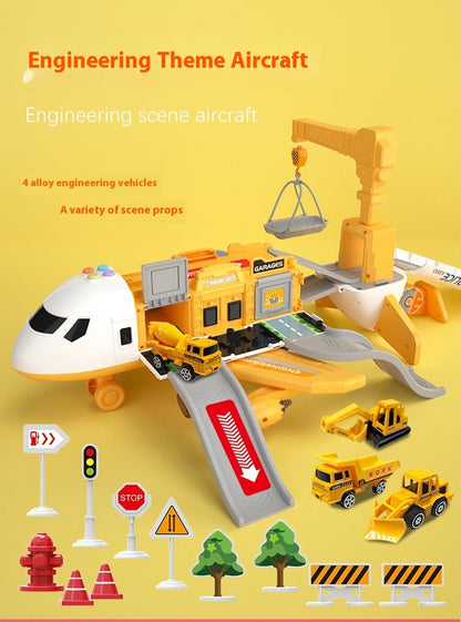 Children's Toy Catapult Track Storage Inertia Toy Car Model