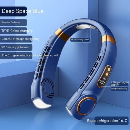 Rechargeable Bladeless Neck Fan
