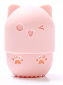 Cute Cosmetic Puff Holder – Portable Breathable Case for Makeup Spongesv