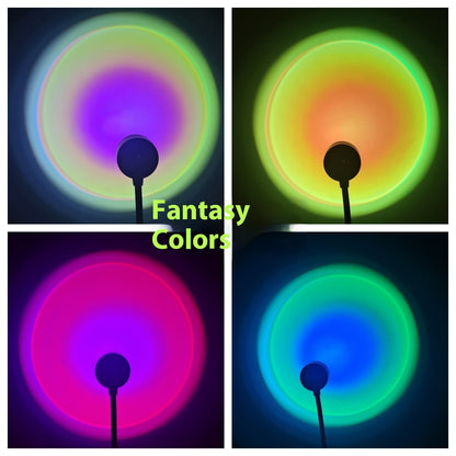 USB Sunset LED Night Lamp