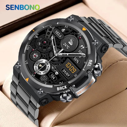Luxury Stainless Steel Smartwatch for Men