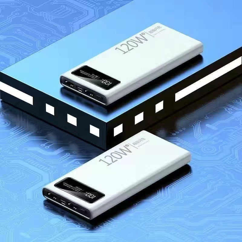 120W Fast Charging 50000mAh Large Capacity Power Bank