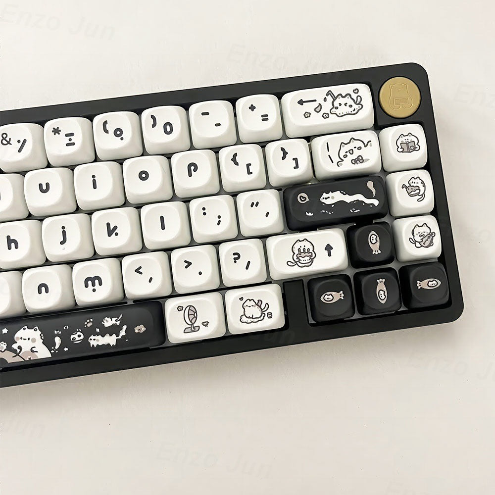 Cute Cartoon Wireless Keyboard