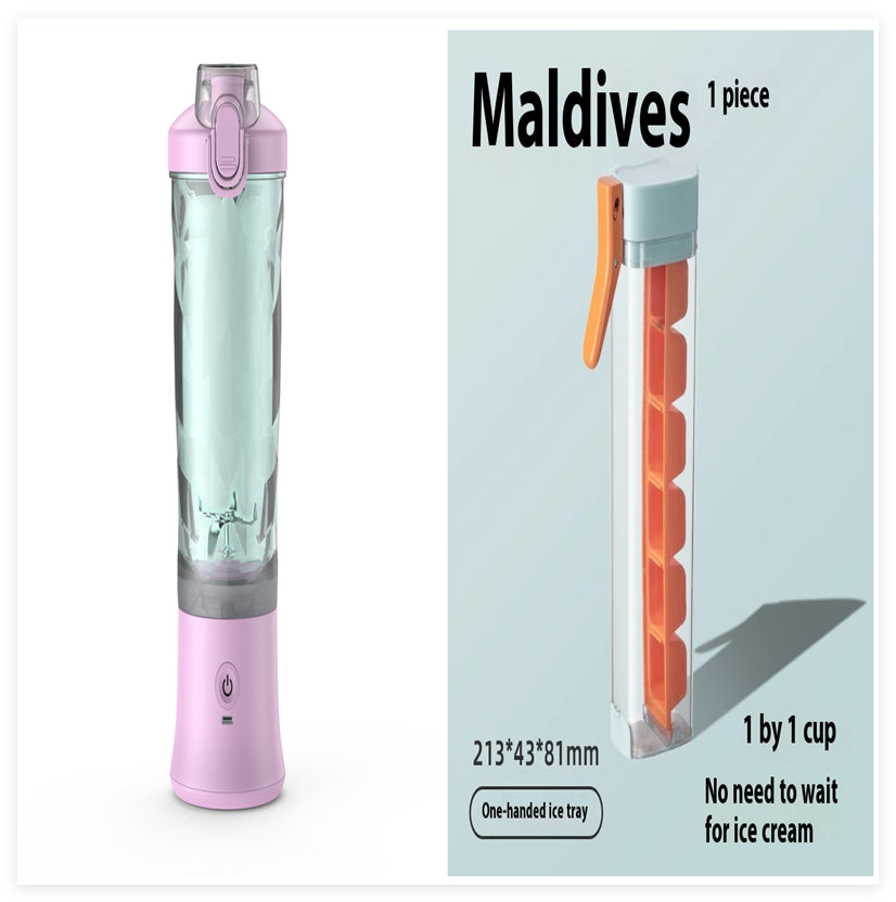 Portable Personal Juice Blender – USB Rechargeable Fruit Smoothie Maker