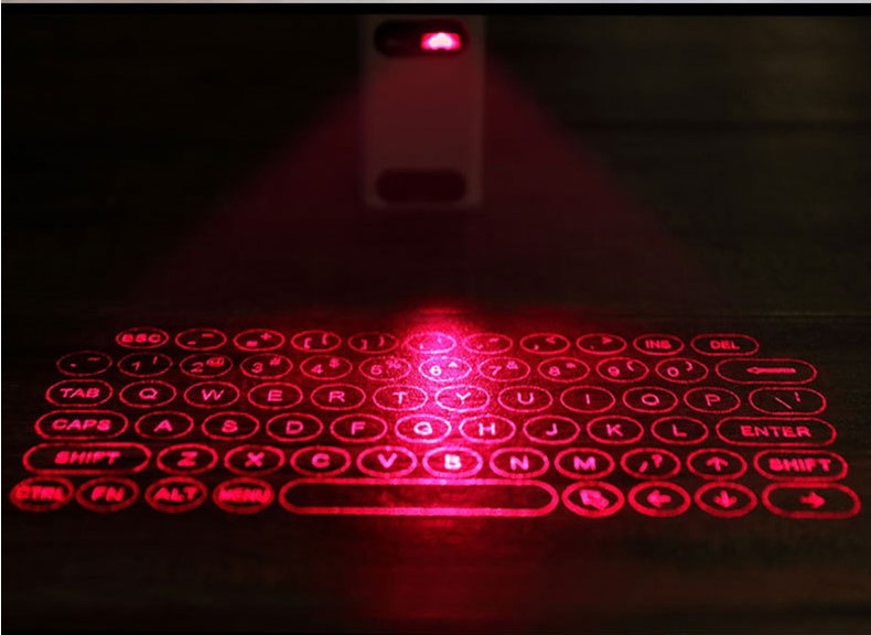 Portable Virtual Laser Keyboard with Bluetooth