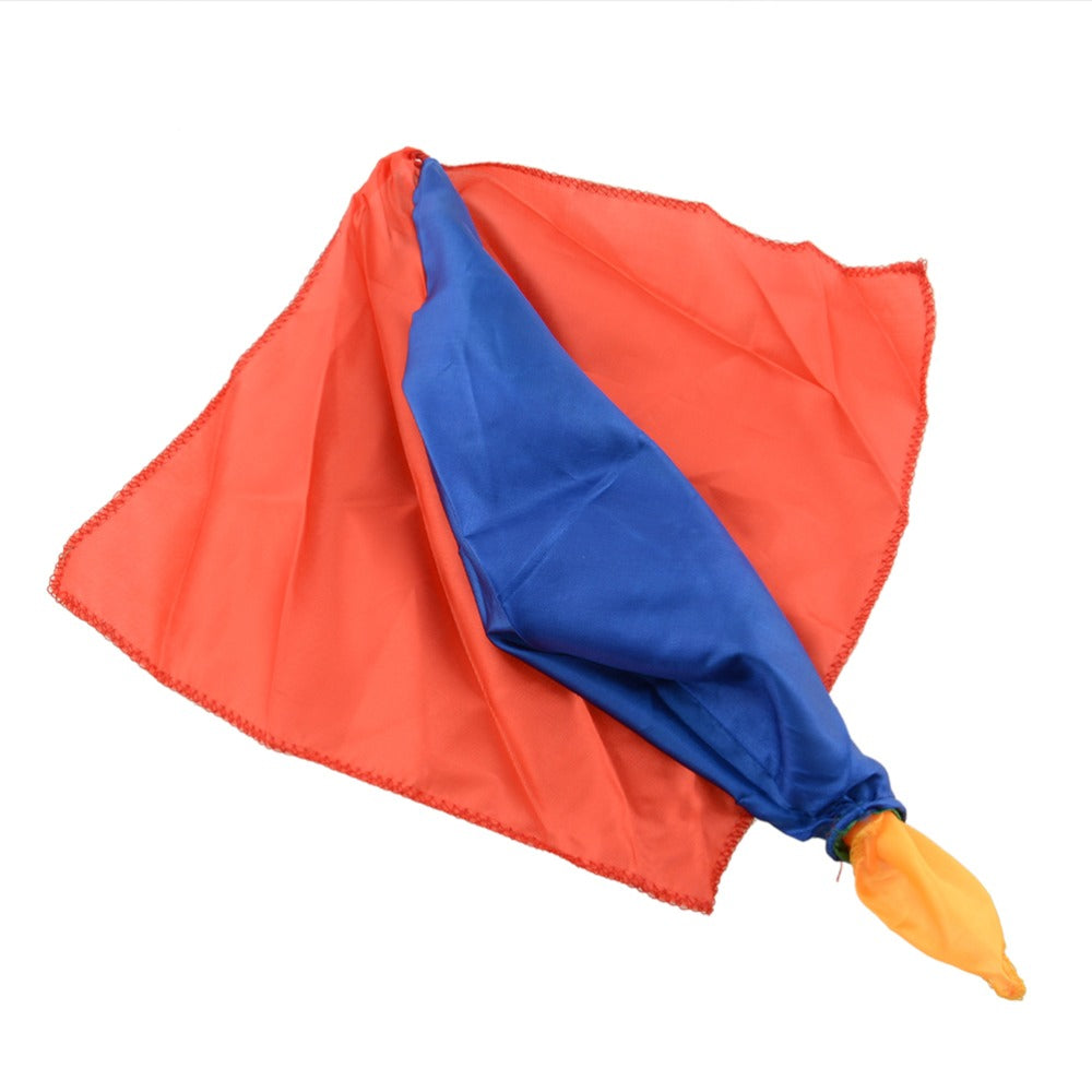 Prank Props Magician Tools Four-color Silk Scarf