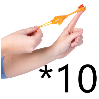 Catapult Launch Rubber Catapulted Chicken Toys